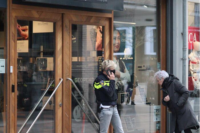 Overval op juwelier Reclaimed in Winkelcentrum Citymall