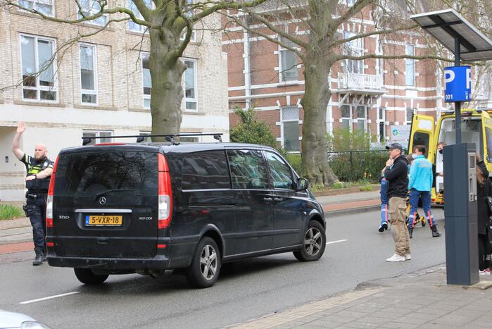 Persoon gewond bij aanrijding