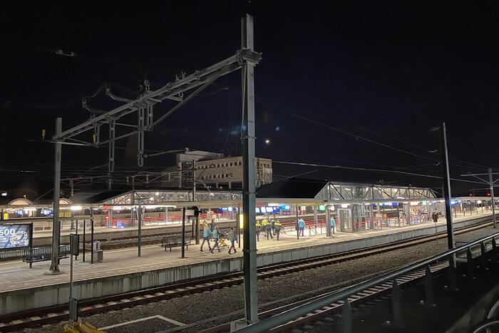 Geen treinen door ongeval bij station