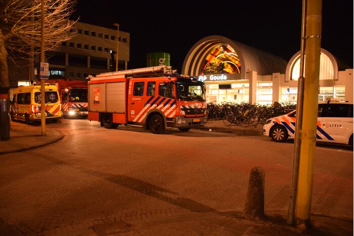 Geen treinen door ongeval bij station