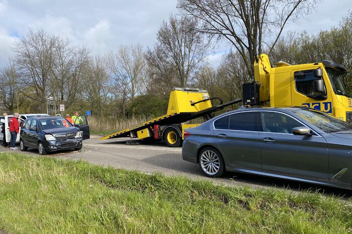 Taxibus met kinderen betrokken bij ongeluk