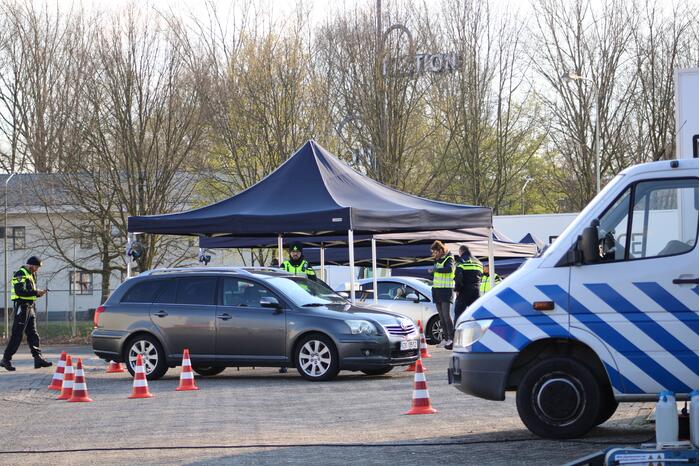 Grote verkeerscontrole door politie