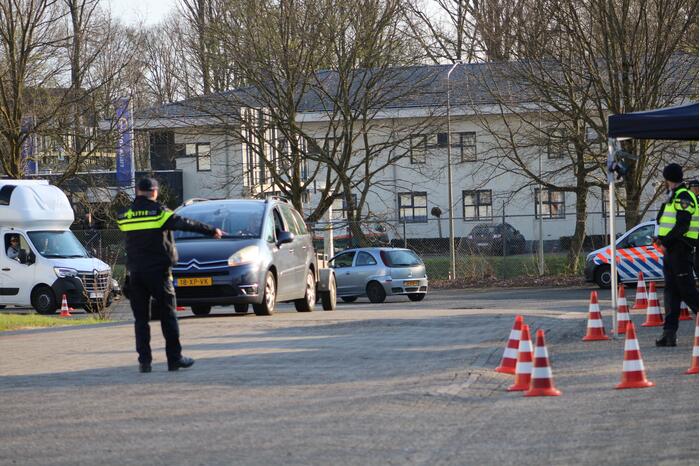 Grote verkeerscontrole door politie