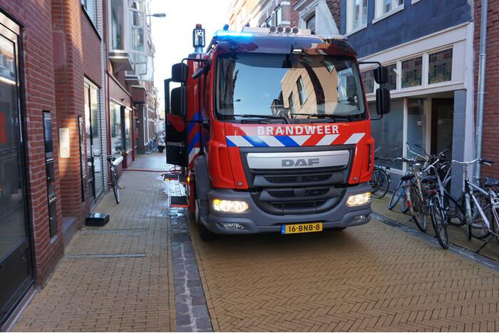 Brand in keuken snel onder controle