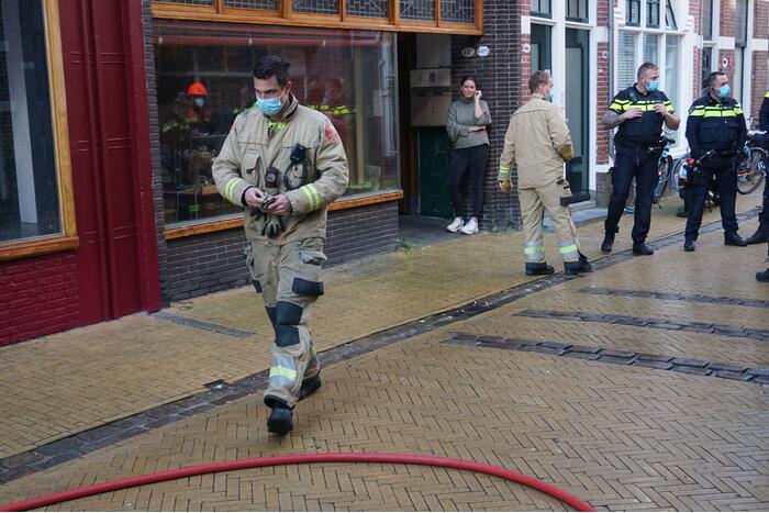 Brand in keuken snel onder controle