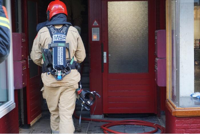 Brand in keuken snel onder controle