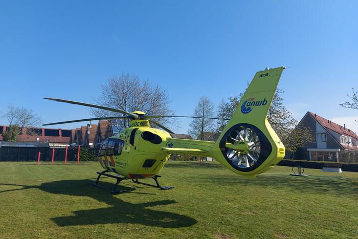 Traumahelikopter ingezet voor incident in woning