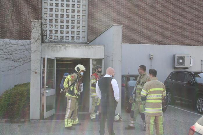 Brand in spouwmuur Ziekenhuis Rivierenland