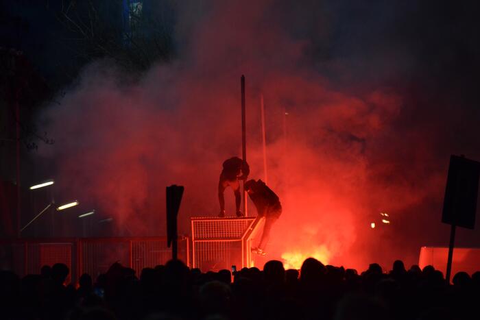 Honderden fans op straat na promotie SC Cambuur