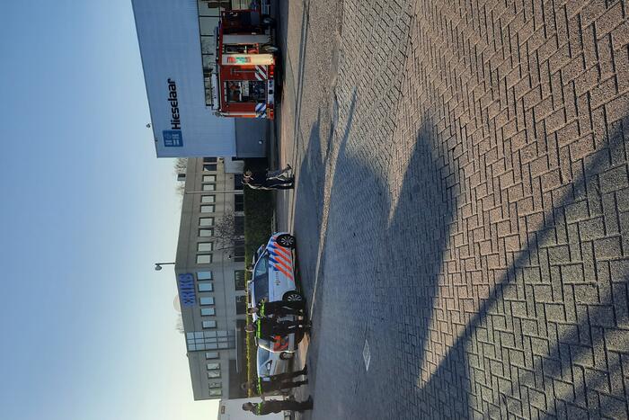 Brand in afzuigunit bedrijfspand