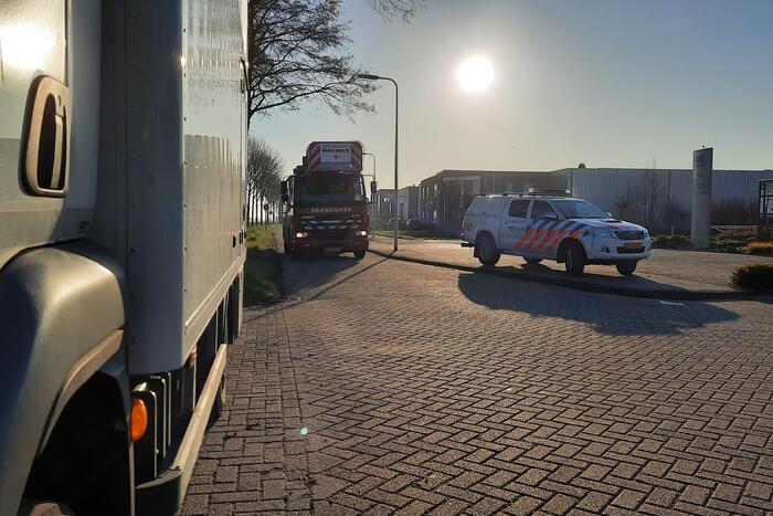 Brand in afzuigunit bedrijfspand