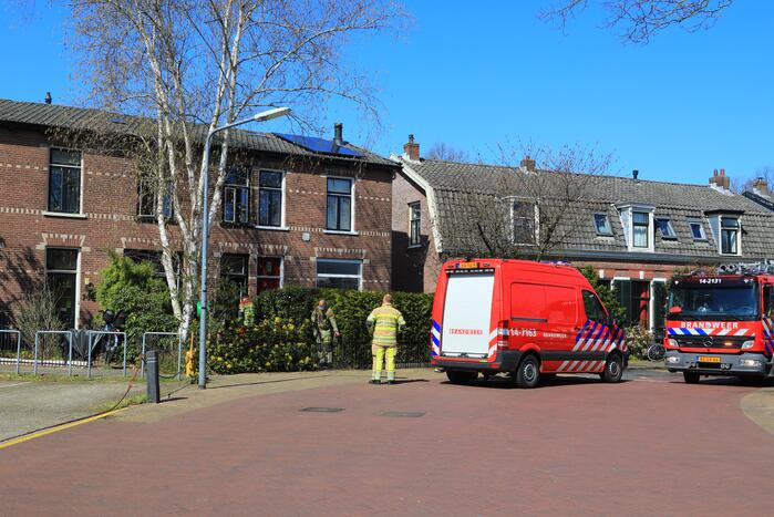 CV-ketel brandt uit in woning