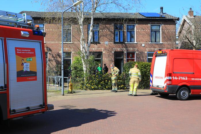 CV-ketel brandt uit in woning