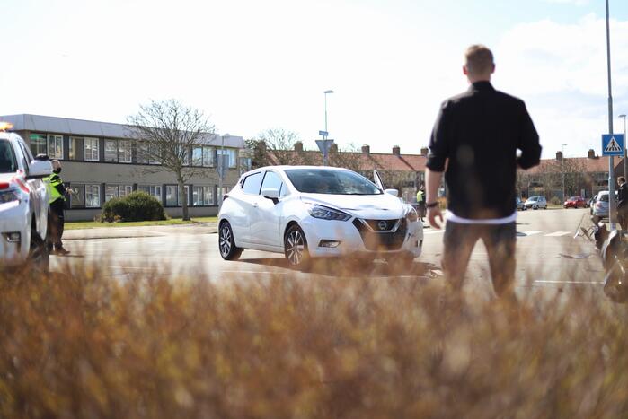 Gewonde bij aanrijding met scooter