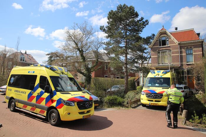 Traumahelikopter landt in tuin voor incident