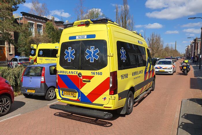 Traumahelikopter landt in tuin voor incident