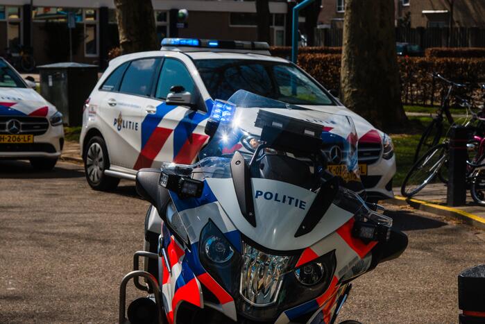 Forse inzet politie na ruzie