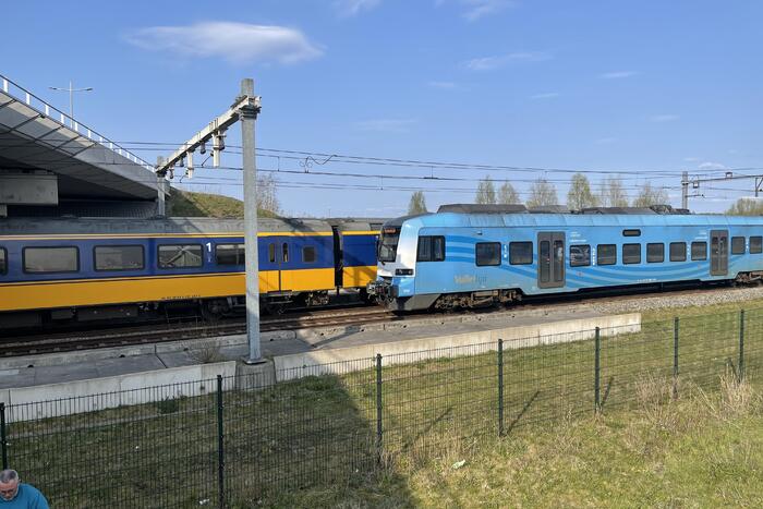 Geen treinverkeer na mogelijke aanrijding