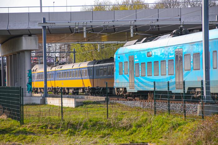 Geen treinverkeer na mogelijke aanrijding