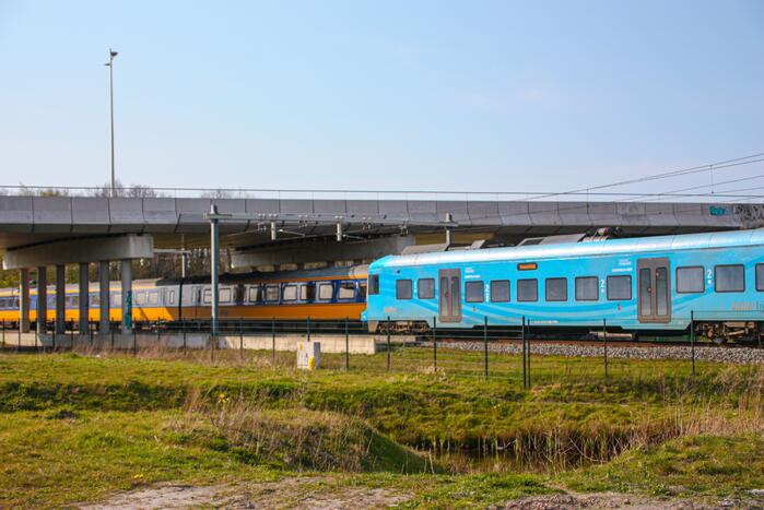 Geen treinverkeer na mogelijke aanrijding