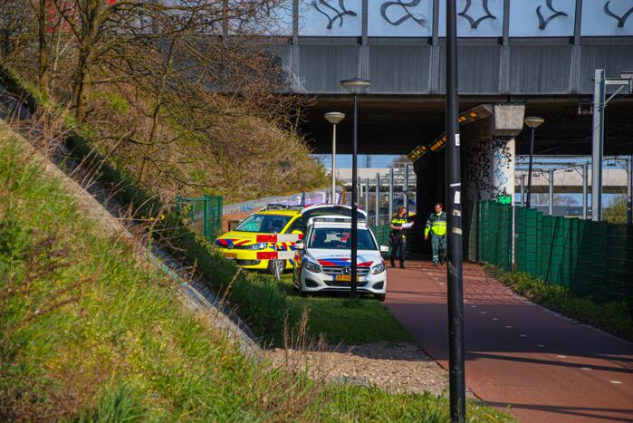 Geen treinverkeer na mogelijke aanrijding