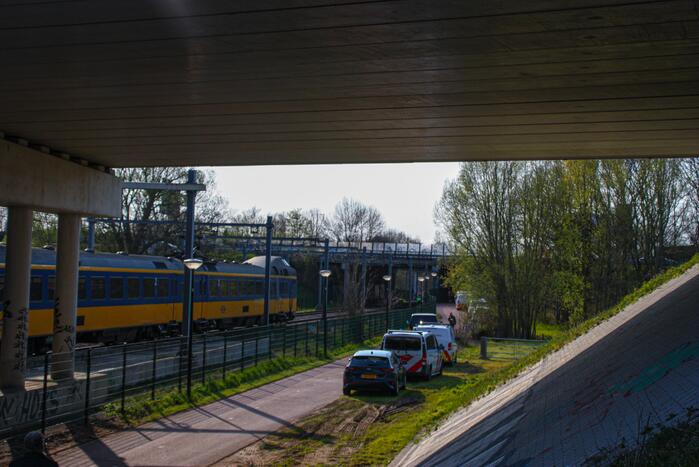 Geen treinverkeer na mogelijke aanrijding