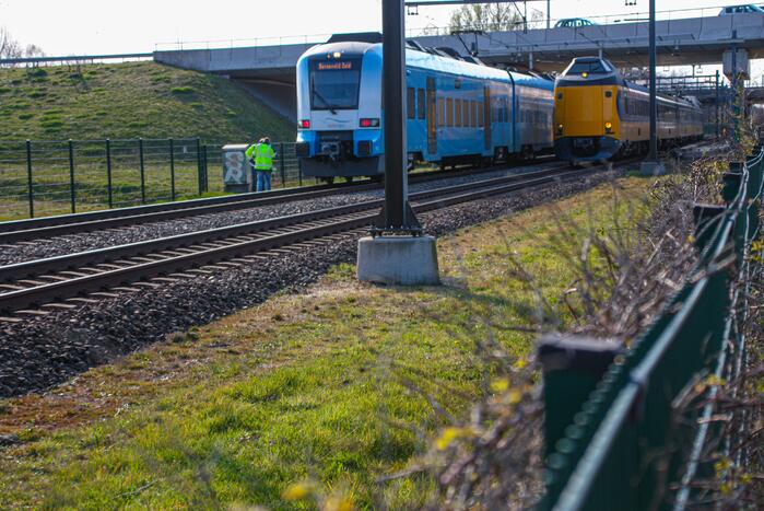 Geen treinverkeer na mogelijke aanrijding