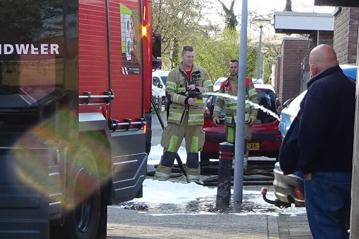 Sigaret veroorzaakt kleine brand