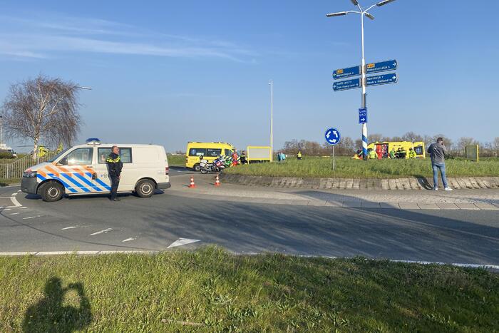 Dode en gewonde bij ongeval met motor