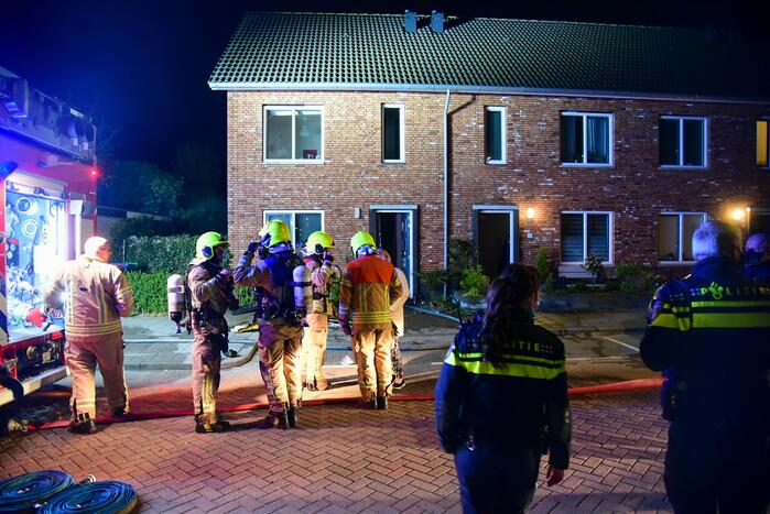 Uitslaande brand in slaapkamer