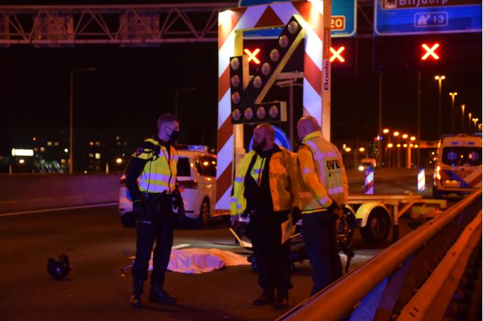 Motorrijder overleden na ernstig ongeval