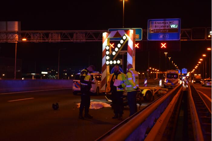 Motorrijder overleden na ernstig ongeval