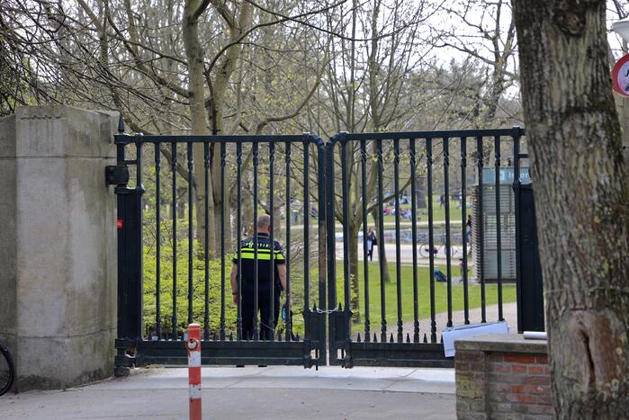 Grote drukte bij demonstratie