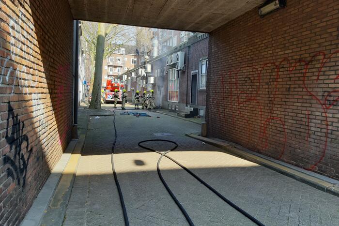 Veel rook bij uitslaande brand in restaurant