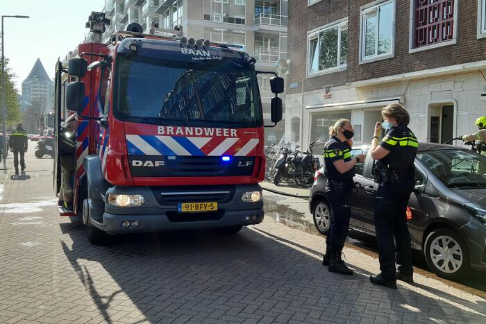 Veel rook bij uitslaande brand in restaurant