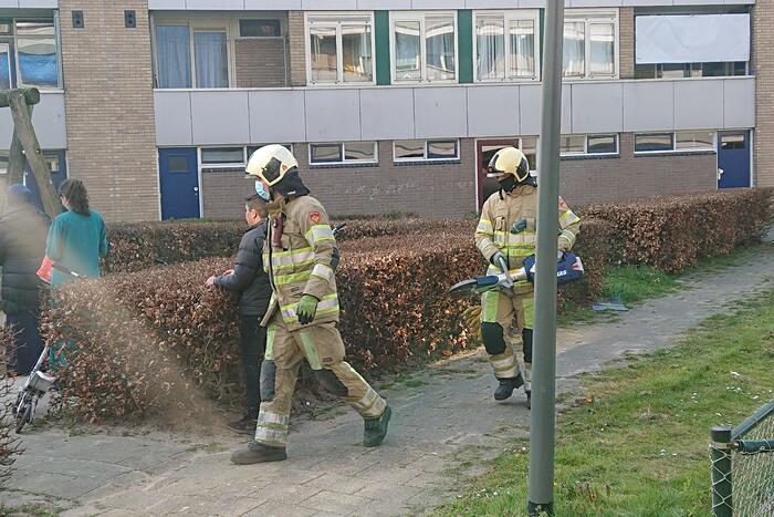 Kind vast in speeltoestel