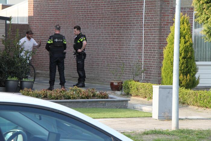 Melding van overval blijkt conflict in woning