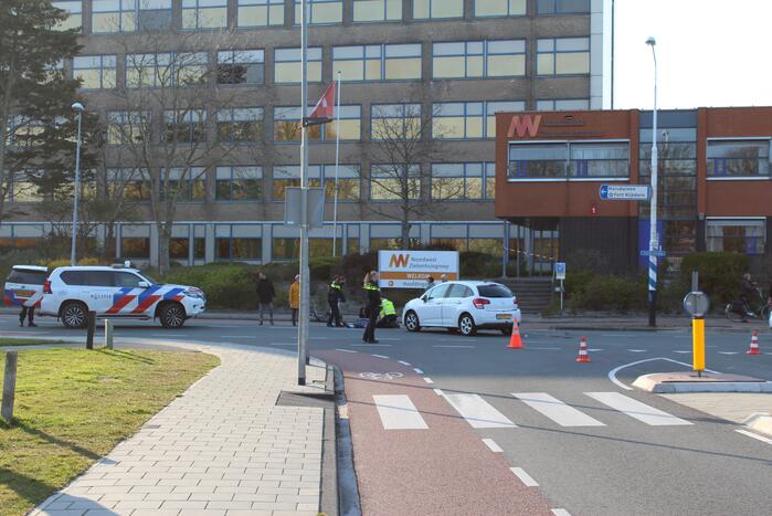 Fietser gewond bij ongeval met auto