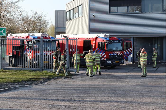 Gaslek door werkzaamheden