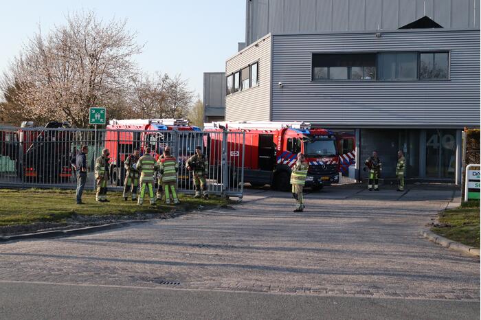 Gaslek door werkzaamheden