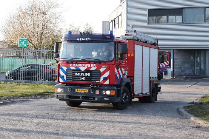 Gaslek door werkzaamheden