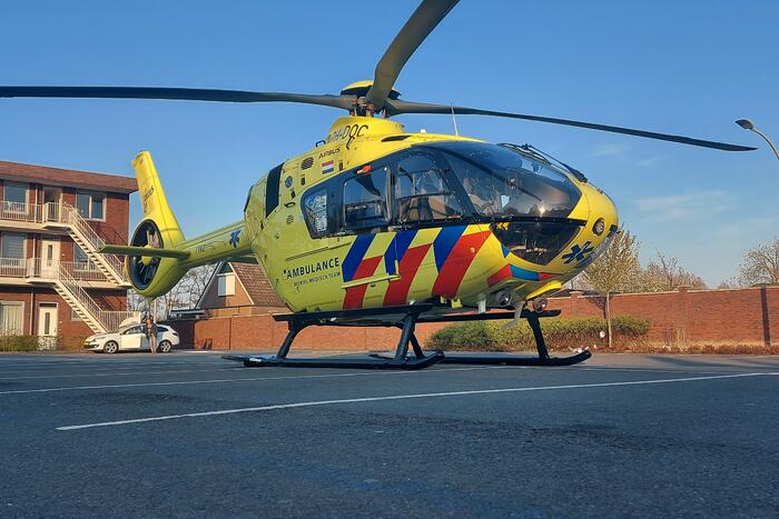 Traumahelikopter ingezet voor incident in woning
