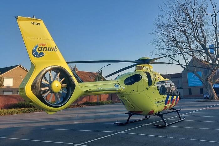 Traumahelikopter ingezet voor incident in woning