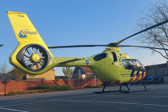 Traumahelikopter ingezet voor incident in woning