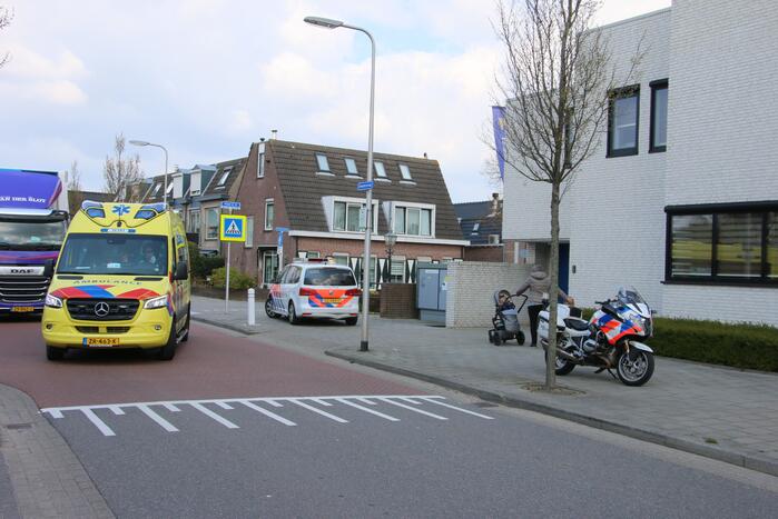 Overstekend kind op zebrapad aangereden