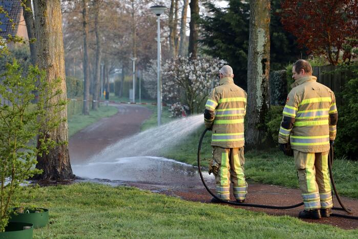 Onderzoek naar vreemde dampende vloeistof