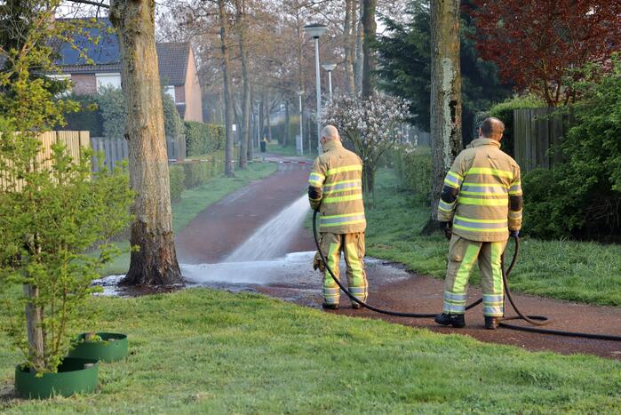 Onderzoek naar vreemde dampende vloeistof