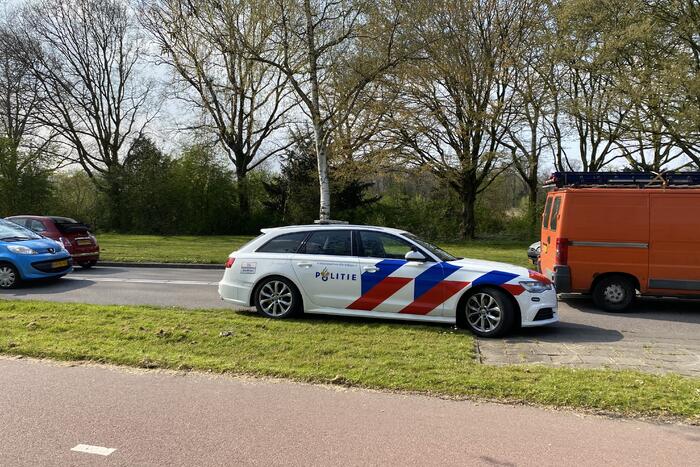 Aanrijding tussen auto en scooter