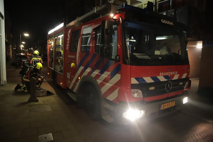Veel rookontwikkeling bij woningbrand