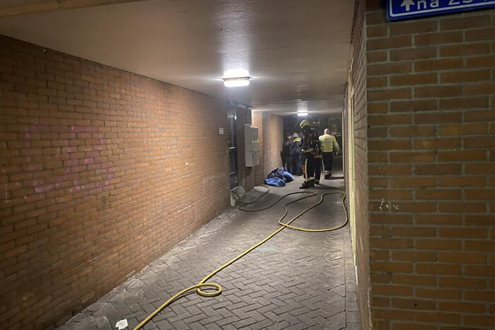 Veel rookontwikkeling bij woningbrand